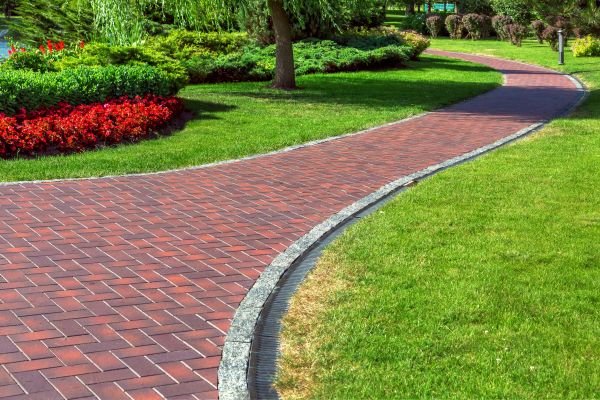 Brick Walkway Installation in Heber City
