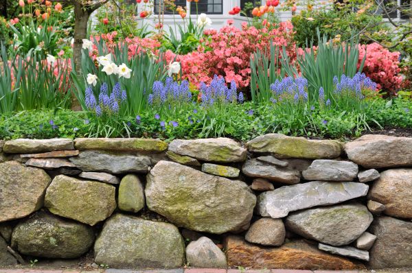 Stone Wall Hardscaping in Heber City
