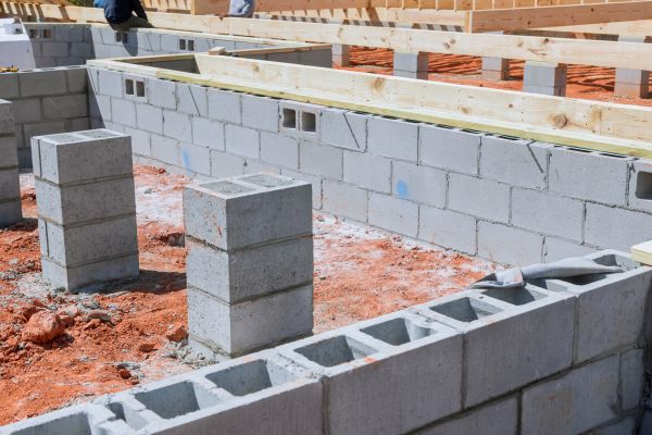 Cement Block Installation in Heber City