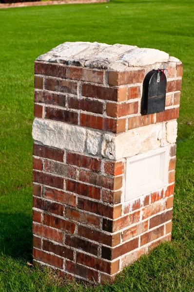 Brick Mailbox Installation in Heber City