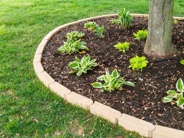 Stone Border Installation in Heber City