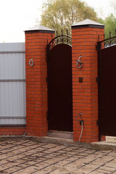 Brick Columns Installation in Heber City